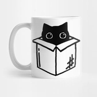 Cat Box Mug